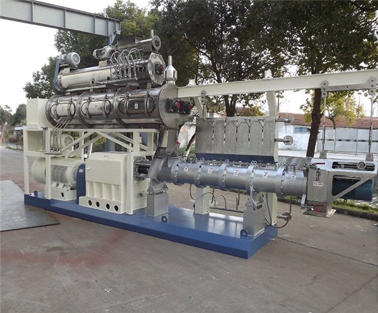 Extruder Skru Berkembar Makanan Haiwan Peliharaan